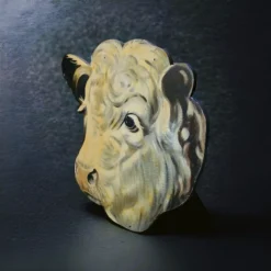 1950's Large Hand Painted Butcher Shop Sign 6 1950's Large Hand Painted Butcher Shop Sign -chairish shop 1950s large hand painted butcher shop sign 9634