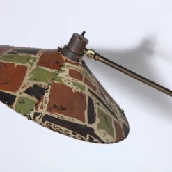 1950's Max Kment Style Ebonized Floor Lamp With Tilt "Rice Hat" Parchment Shade 12 1950's Max Kment Style Ebonized Floor Lamp With Tilt "Rice Hat" Parchment Shade -chairish shop 1950s max kment style ebonized floor lamp with tilt rice hat parchment shade 7389 scaled