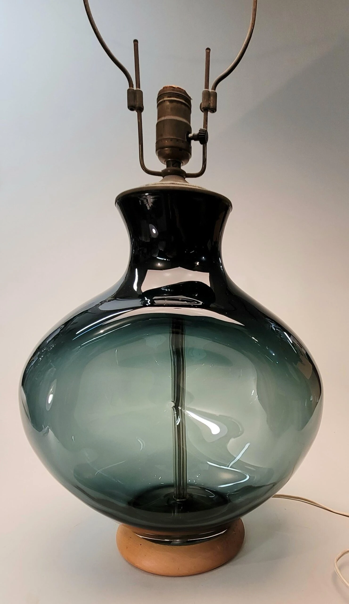 1950's Mid Century Blenko Lamp 5 1950's Mid Century Blenko Lamp - Image 5