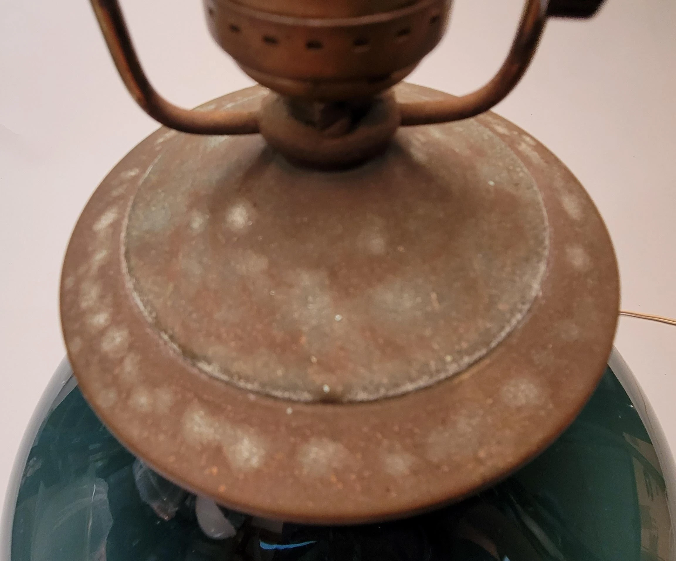 1950's Mid Century Blenko Lamp 10 1950's Mid Century Blenko Lamp - Image 10