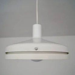 Louis Poulsen 1950's Mid-Century Modern Aluminum Light Fixture -chairish shop 1950s mid century modern aluminum light fixture 6272 scaled