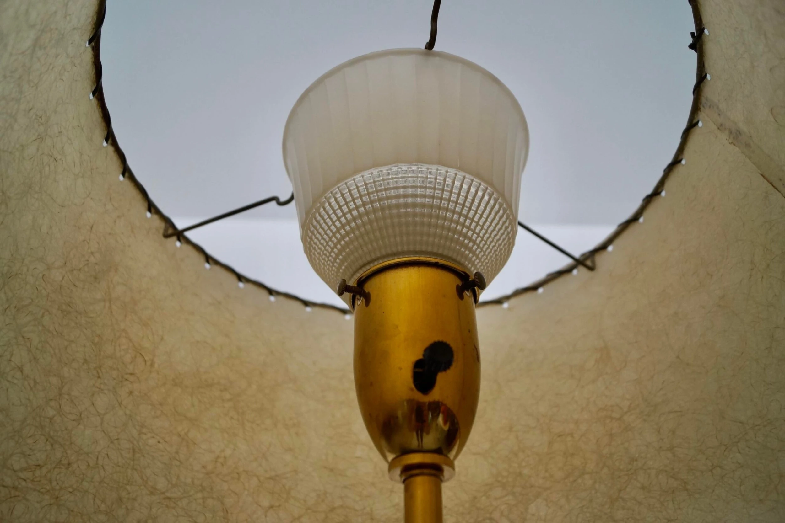 1950's Mid-Century Modern Sculptural Table Lamp 6 1950's Mid-Century Modern Sculptural Table Lamp - Image 6