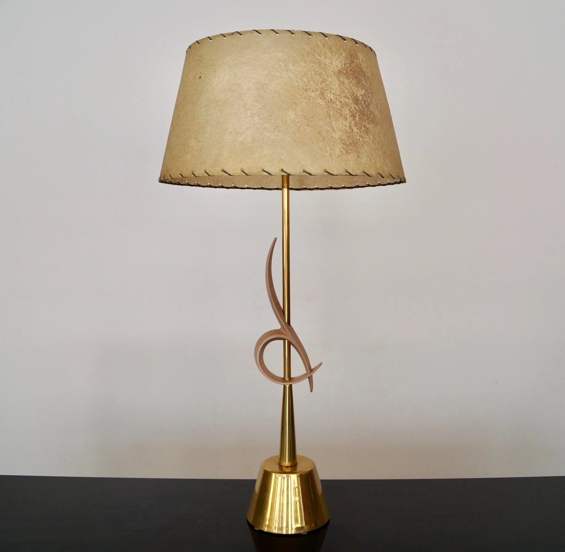1950's Mid-Century Modern Sculptural Table Lamp 5 1950's Mid-Century Modern Sculptural Table Lamp - Image 5