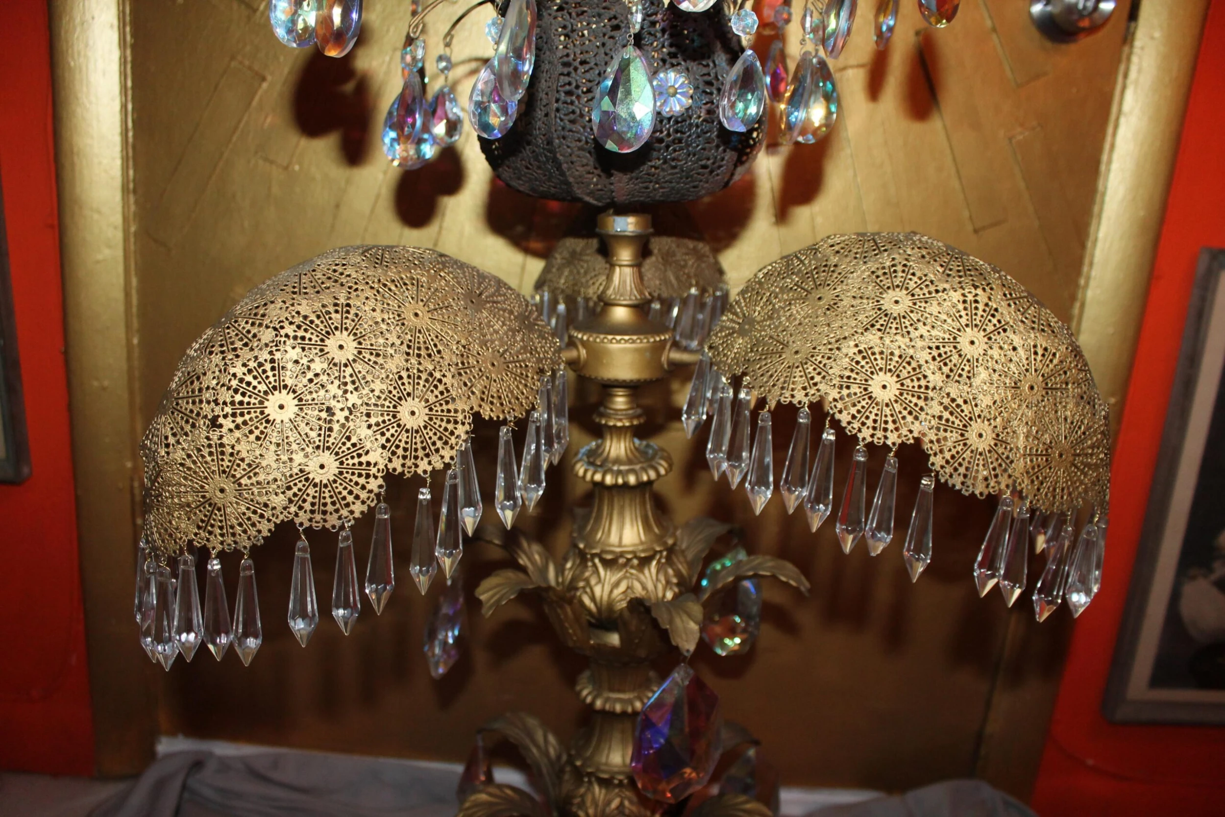 1950's Mid Century Modern Tall Palm Tree Floor Lamp 6 1950's Mid Century Modern Tall Palm Tree Floor Lamp - Image 6