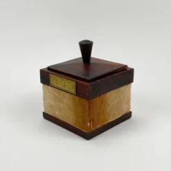 1950's Rosewood & Hide Tabaco Humidor South American -chairish shop 1950s rosewood and hide tabaco humidor south american 7794 scaled