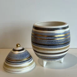 1950's Sascha Brastoff Egg -chairish shop 1950s sascha brastoff egg 4556 scaled