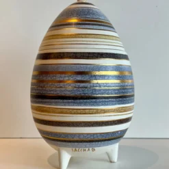 1950's Sascha Brastoff Egg -chairish shop 1950s sascha brastoff egg 6206 scaled