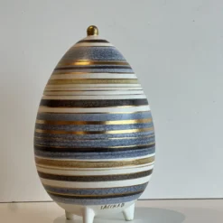 1950's Sascha Brastoff Egg -chairish shop 1950s sascha brastoff egg 6765 scaled