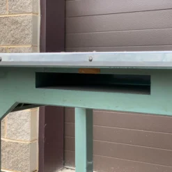 1950's Steel Industrial Usps Postal Mail Sorting Desk Workstation Table -chairish shop 1950s steel industrial usps postal mail sorting desk workstation table 8752 scaled