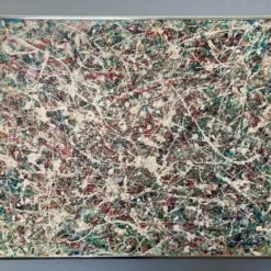 1960's Abstract Expressionism Painting Signed By Ruth Denison 9 1960's Abstract Expressionism Painting Signed By Ruth Denison -chairish shop 1960s abstract expressionism painting signed by ruth denison 8289