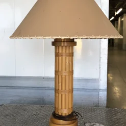1960's Bamboo Frankl Style Table Lamp -chairish shop 1960s bamboo frankl style table lamp 3660 scaled