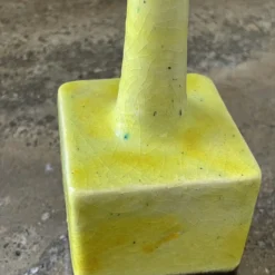 1960’s Bruno Gambone Glazed Ceramic Vase, Italy -chairish shop 1960s bruno gambone glazed ceramic vase italy 2453 scaled