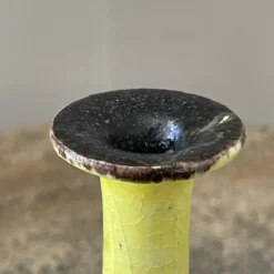 1960’s Bruno Gambone Glazed Ceramic Vase, Italy -chairish shop 1960s bruno gambone glazed ceramic vase italy 7513 scaled