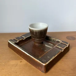 1960's Ceramic Set By Hertha Bengtsson For Rörstrand, Sweden- 2 Pieces -chairish shop 1960s ceramic set by hertha bengtsson for rorstrand sweden 2 pieces 2052 scaled