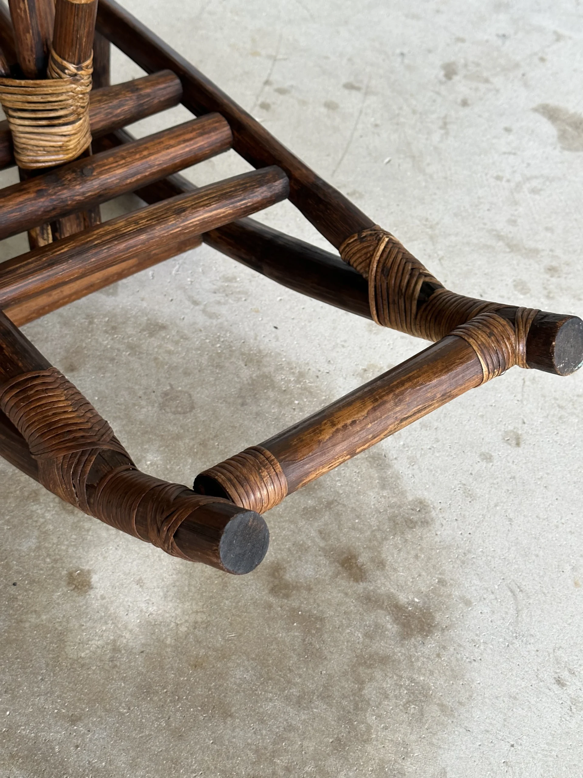 1960’s Coastal Mid-Century Modern Bentwood Rattan Rocking Horse Attributed To Franco Albini 7 1960’s Coastal Mid-Century Modern Bentwood Rattan Rocking Horse Attributed To Franco Albini - Image 7