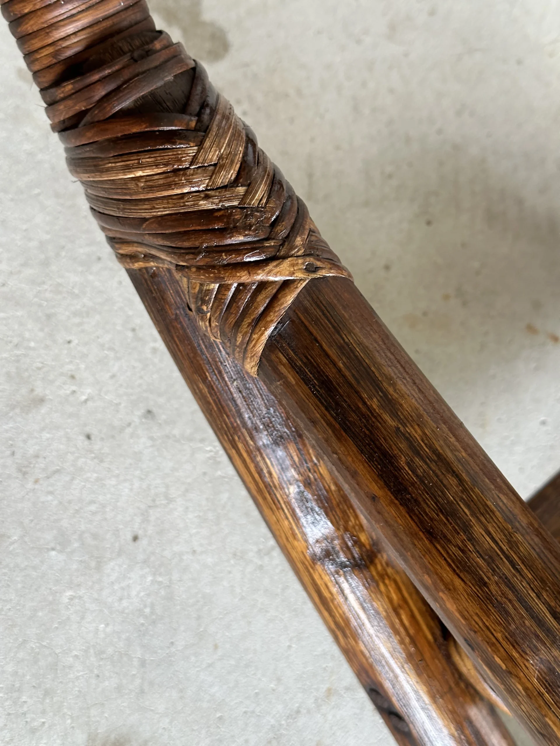 1960’s Coastal Mid-Century Modern Bentwood Rattan Rocking Horse Attributed To Franco Albini 8 1960’s Coastal Mid-Century Modern Bentwood Rattan Rocking Horse Attributed To Franco Albini - Image 8