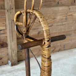 1960’s Coastal Mid-Century Modern Bentwood Rattan Rocking Horse Attributed To Franco Albini 12 1960’s Coastal Mid-Century Modern Bentwood Rattan Rocking Horse Attributed To Franco Albini -chairish shop 1960s coastal mid century modern bentwood rattan rocking horse attributed to franco albini 9569 scaled