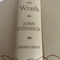 1960's Copy Of "The Grapes Of Wrath" -chairish shop 1960s copy of the grapes of wrath 9205 scaled