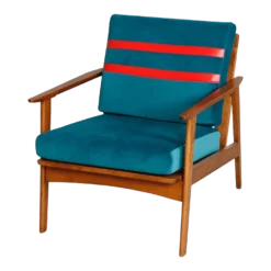 1960’s Danish Mid Century Modern Lounge Chair In Teak