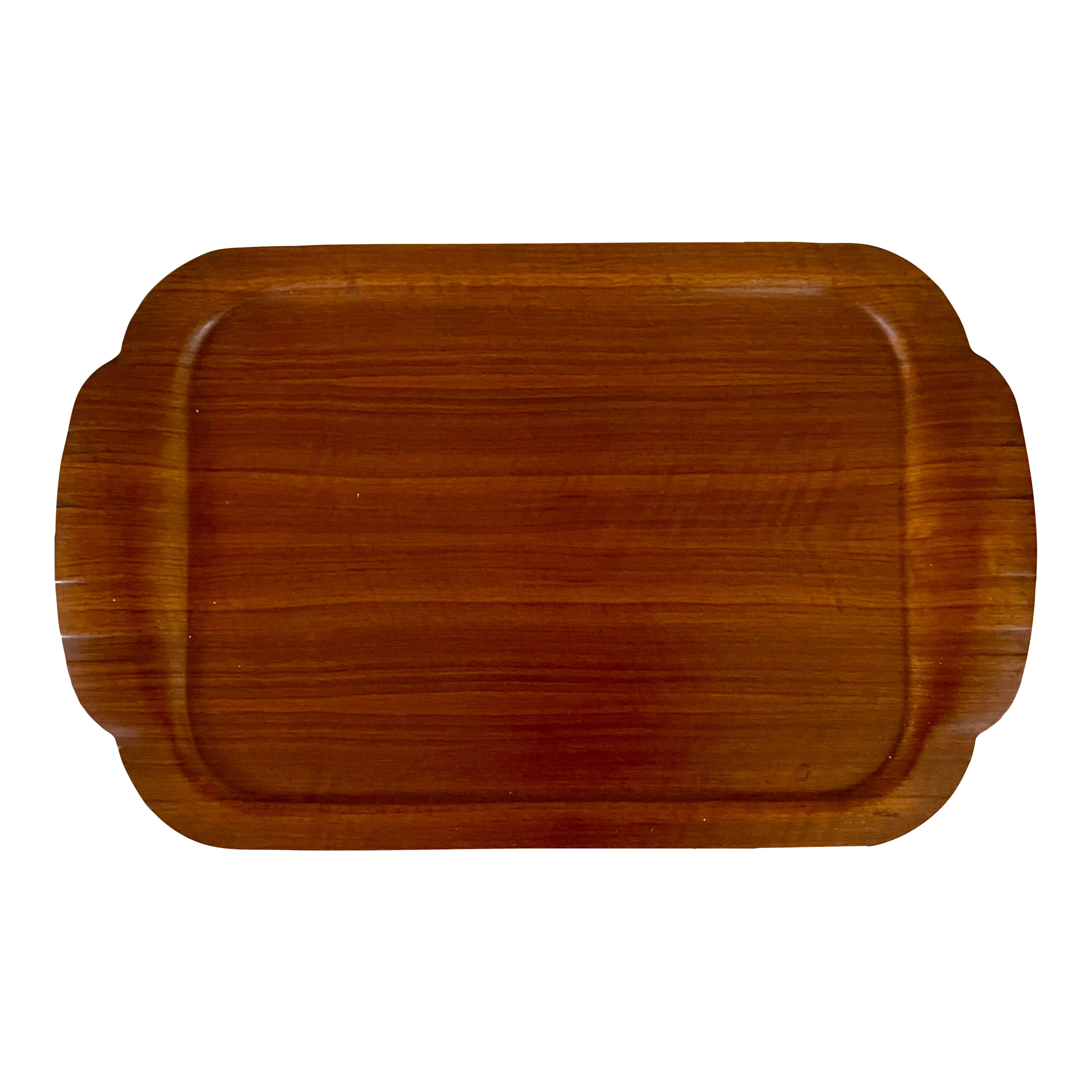 1960's Danish Modern Teak Serving Tray 1 1960's Danish Modern Teak Serving Tray