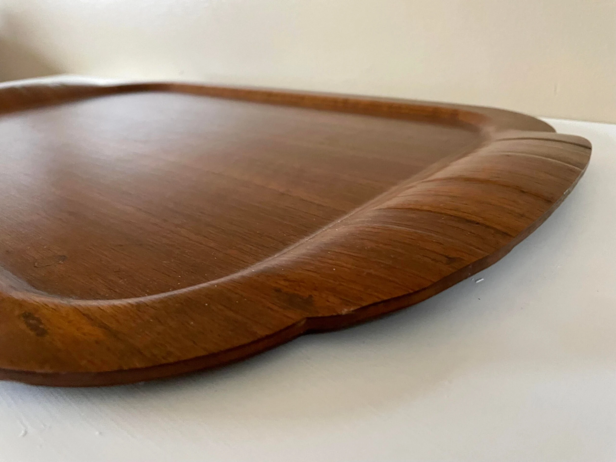 1960's Danish Modern Teak Serving Tray 4 1960's Danish Modern Teak Serving Tray - Image 4