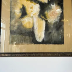 1960's Feschler Expressionist Abstract Still Life Painting, Frame 18 1960's Feschler Expressionist Abstract Still Life Painting, Frame -chairish shop 1960s feschler expressionist abstract still life painting frame 4320 scaled