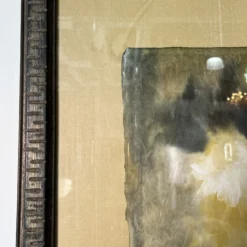 1960's Feschler Expressionist Abstract Still Life Painting, Frame 17 1960's Feschler Expressionist Abstract Still Life Painting, Frame -chairish shop 1960s feschler expressionist abstract still life painting frame 4607 scaled