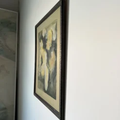 1960's Feschler Expressionist Abstract Still Life Painting, Frame 13 1960's Feschler Expressionist Abstract Still Life Painting, Frame -chairish shop 1960s feschler expressionist abstract still life painting frame 8161 scaled