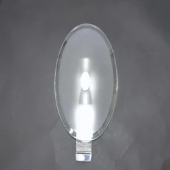 1960's Fontana Arte Chrome And Frosted Glass Sconces - A Pair -chairish shop 1960s fontana arte chrome and frosted glass sconces a pair 5832