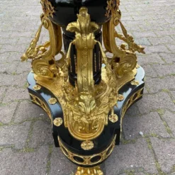 1960's French Louis Xvi Bronze And Porcelain Center Table -chairish shop 1960s french louis xvi bronze and porcelain center table 1617