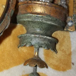 1960's French Regency Verde Palm Form Tole & Crystal Wall Lamp/ Sconce By Maison Bagues 15 1960's French Regency Verde Palm Form Tole & Crystal Wall Lamp/ Sconce By Maison Bagues -chairish shop 1960s french regency verde palm form tole and crystal wall lamp sconce by maison bagues 0435 scaled