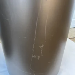 1960’s Gargantuan Minimalist Brown Cylindrical Pendants -chairish shop 1960s gargantuan minimalist brown cylindrical pendants 4639 scaled