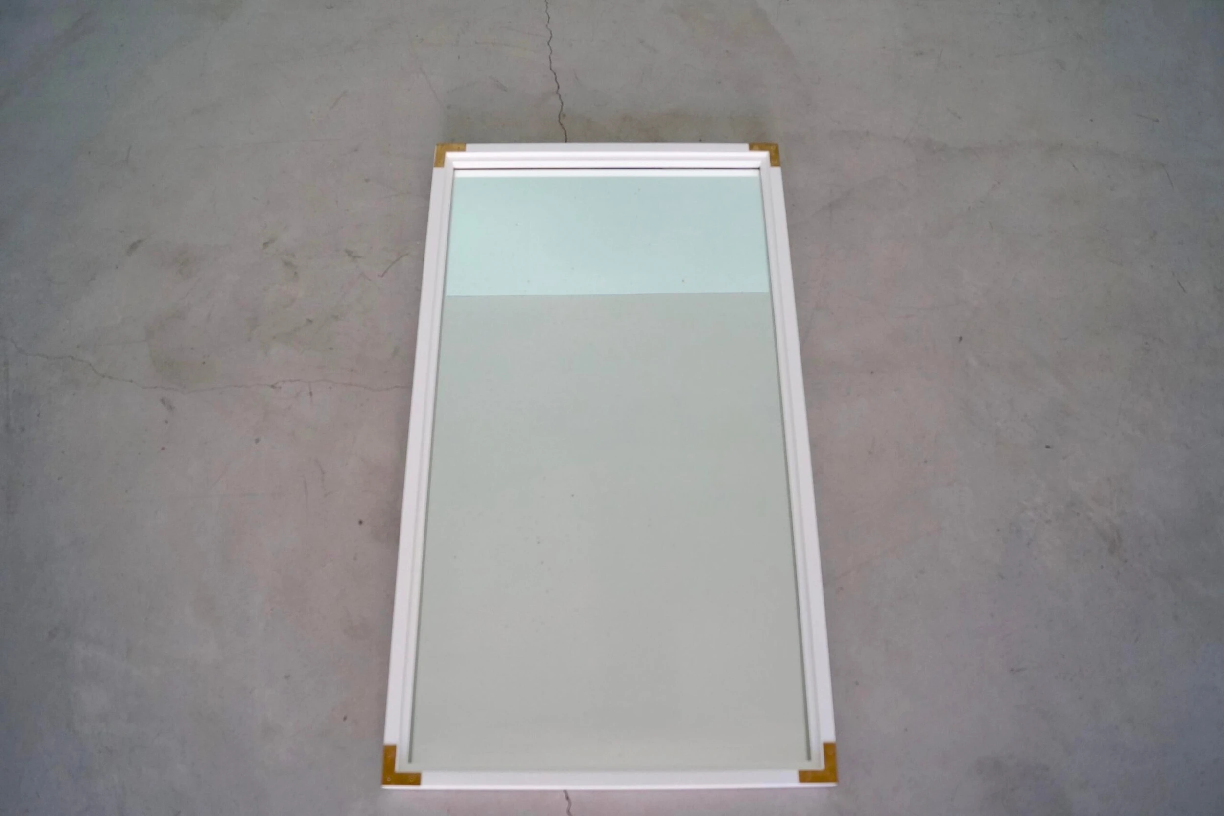 1960's Hollywood Regency Campaign Mirror 3 1960's Hollywood Regency Campaign Mirror - Image 3