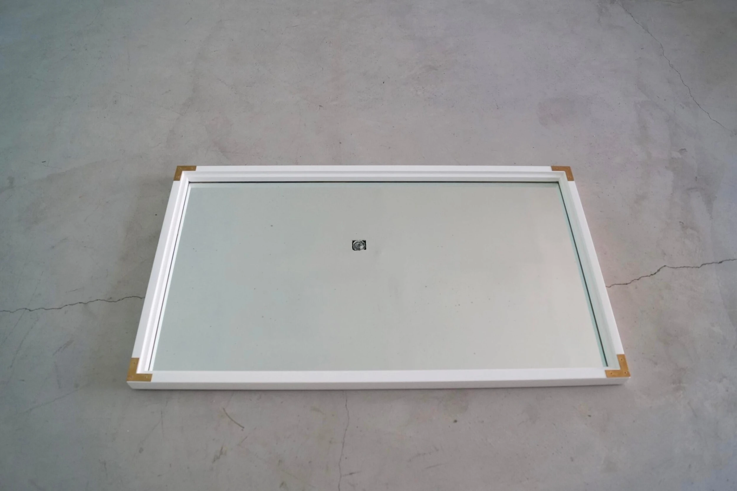 1960's Hollywood Regency Campaign Mirror 6 1960's Hollywood Regency Campaign Mirror - Image 6