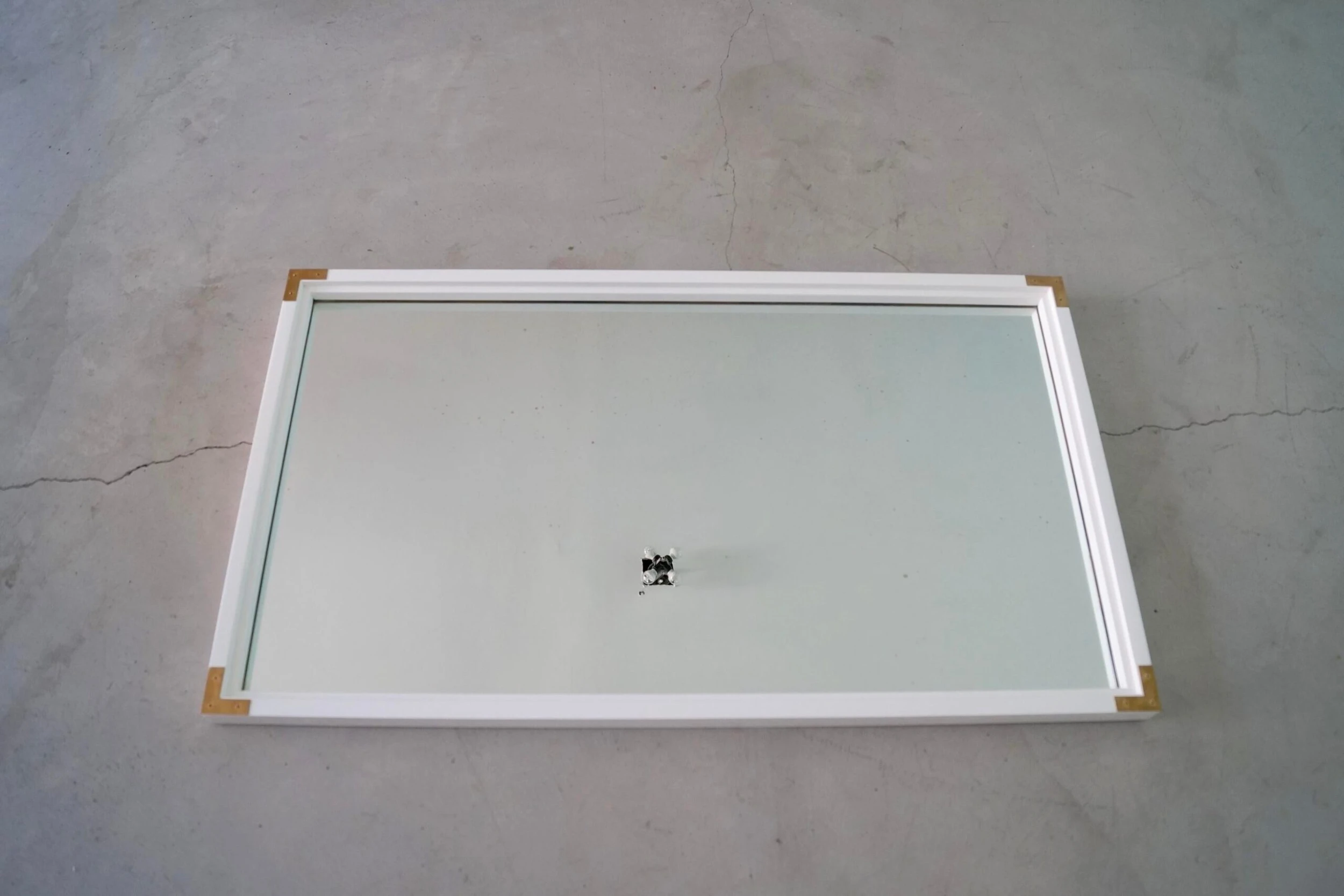 1960's Hollywood Regency Campaign Mirror 5 1960's Hollywood Regency Campaign Mirror - Image 5