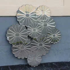 1960's Hollywood Regency / MCM Large Flower Wall Mirror 18 1960's Hollywood Regency / MCM Large Flower Wall Mirror -chairish shop 1960s hollywood regency mcm large flower wall mirror 0199 scaled
