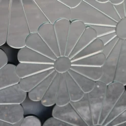 1960's Hollywood Regency / MCM Large Flower Wall Mirror 16 1960's Hollywood Regency / MCM Large Flower Wall Mirror -chairish shop 1960s hollywood regency mcm large flower wall mirror 9685 scaled