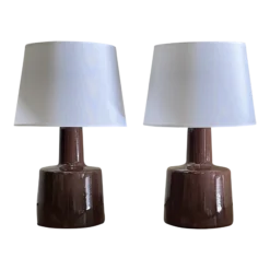 1960’s Jane And Gordon Martz Ceramic Table Lamps- A Pair