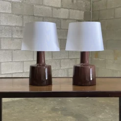 1960’s Jane And Gordon Martz Ceramic Table Lamps- A Pair -chairish shop 1960s jane and gordon martz ceramic table lamps a pair 8462 scaled
