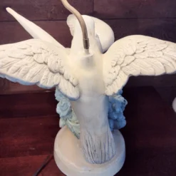 1960's Large Sculptural Ceramic Love Bird Lamp -chairish shop 1960s large sculptural ceramic love bird lamp 1861 scaled