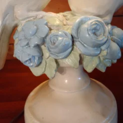 1960's Large Sculptural Ceramic Love Bird Lamp -chairish shop 1960s large sculptural ceramic love bird lamp 8182 scaled