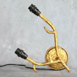 1960's Mid Century Modern Dore Tree Branch Wall Sconce Attrib. Elizabeth Garouste -chairish shop 1960s mid century modern dore tree branch wall sconce attrib elizabeth garouste 0928