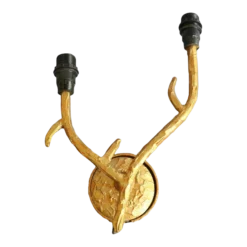 1960's Mid Century Modern Dore Tree Branch Wall Sconce Attrib. Elizabeth Garouste