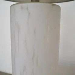 1960's Mid-Century Modern Italian Murano Glass & Chrome Table Lamp -chairish shop 1960s mid century modern italian murano glass and chrome table lamp 8425 scaled