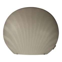 1960’s Mid-Century Modern Peill & Putzler Glass Seashell Light Made In Germany