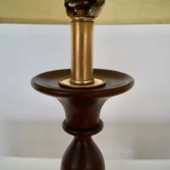 1960's Mid-Century Modern Sculptural Walnut Table Lamp 16 1960's Mid-Century Modern Sculptural Walnut Table Lamp -chairish shop 1960s mid century modern sculptural walnut table lamp 6594 scaled