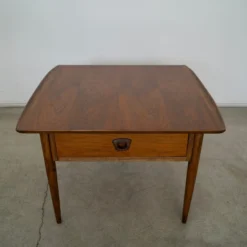 1960's Mid-Century Modern Walnut End Table -chairish shop 1960s mid century modern walnut end table 2048 scaled