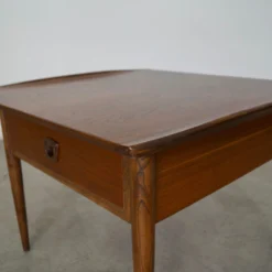 1960's Mid-Century Modern Walnut End Table -chairish shop 1960s mid century modern walnut end table 7493 scaled