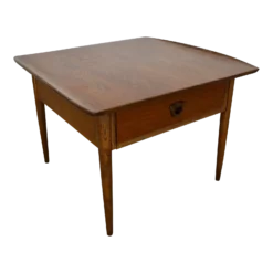 1960's Mid-Century Modern Walnut End Table