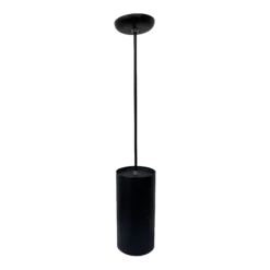 1960’s Minimalist Black Prescolite Pendant Light